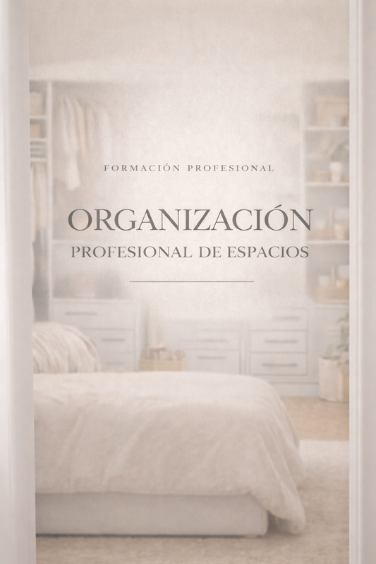 Organización Profesional de Espacios – Creá tu propio servicio y generá ingresos reales