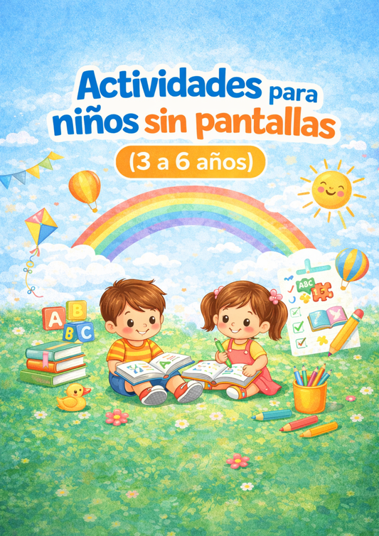 Actividades para niños sin pantallas (3 a 6 años)